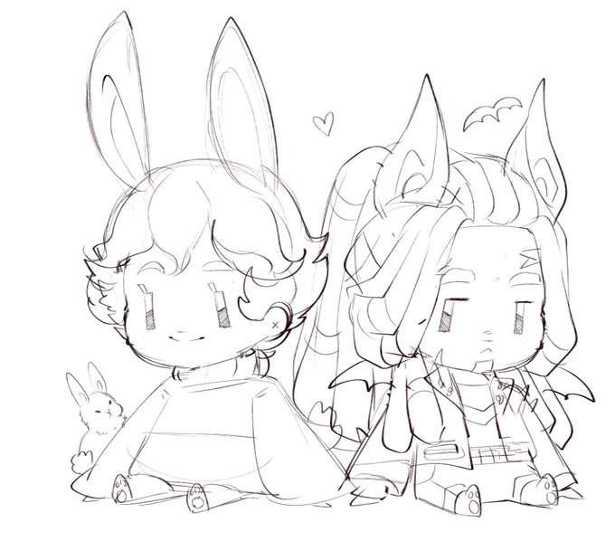 maluna chibis for my gf 