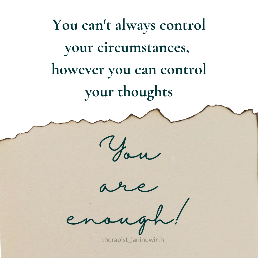 JanineWirth's tweet photo. You are NOT your thoughts. 
A loving reminder that YOU ARE ENOUGH!

Double tap if you agree and tag a friend who needs to be reminded today. https://t.co/CnNQ2m53uD