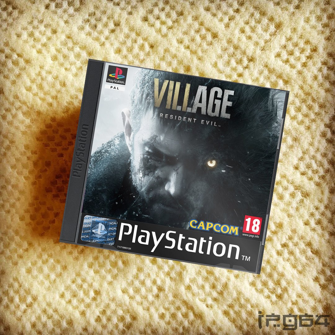 iplaygames_64's tweet image. ok, so, who is hyped for Resident Evil Village on Friday? I know I am, thanks to 
@CapcomUSA_&amp;amp; @RE_Games 
 for another Resident Evil Game! and for the launch a little fun retro cover is needed :) 
#ResidentEvilVillage #Retro #PS1 #ResidentEvil