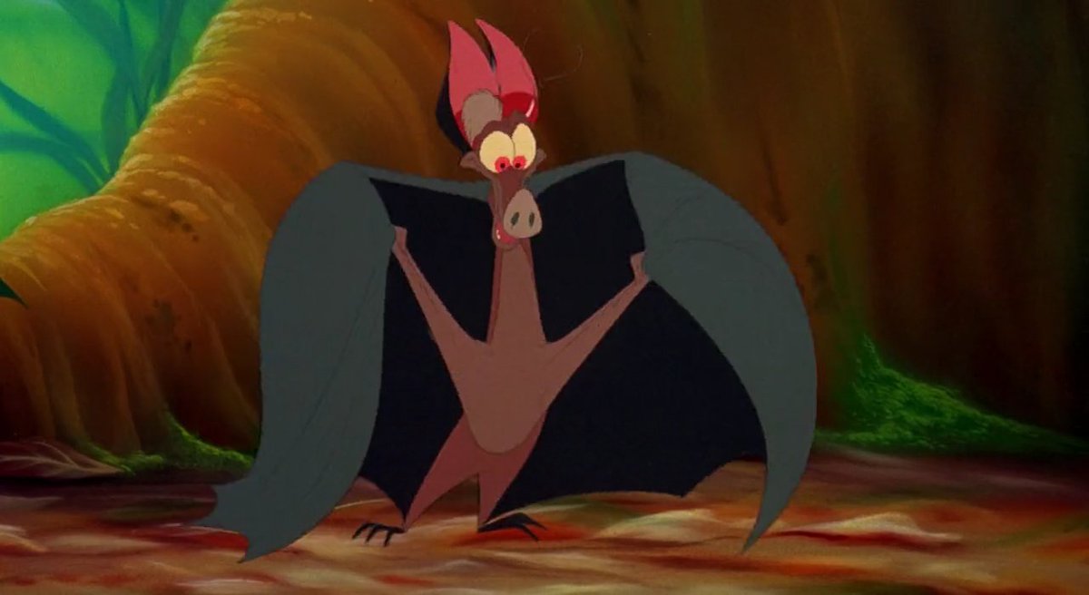 Not enough people talk about Batty from Ferngully.