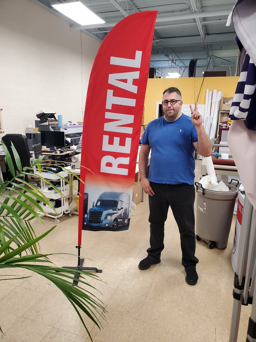 dolphiespromo's tweet photo. 2 DAY PRODUCTION: 9ft Feather Flag + Custom Double-Sided Dye-Sublimation Printed Graphics by https://t.co/89OgeC2Md8 #tent #tents #canopy #custom #dyesublimationprinting #dyesublimation #dyesub #backdrop #wall #photowall #backwall #kiosk #market #business #booth #display #graphic https://t.co/ZaV8qlHdBb
