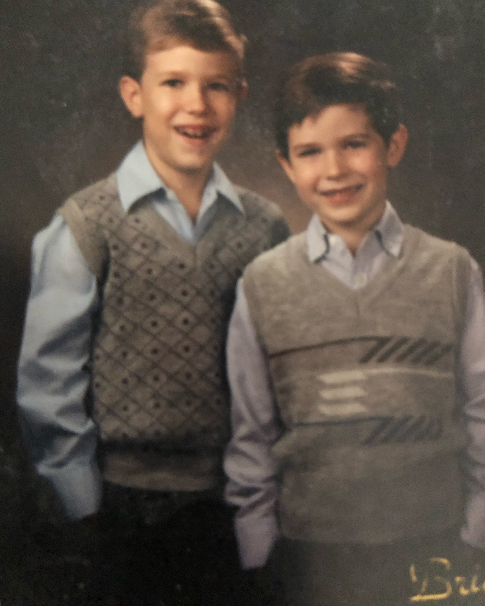 Happy Birthday I hope you have a great day and you can rock the sweater vest again sometime soon! 