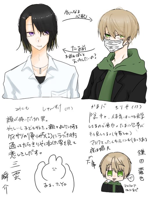 擬人化blのtwitterイラスト検索結果