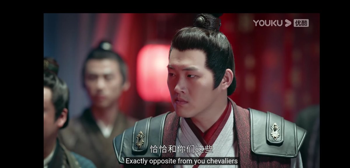 #shlengsubs I must say that his exact wording is "you chevaliers/martial artists whose words cannot even compare with farts" 