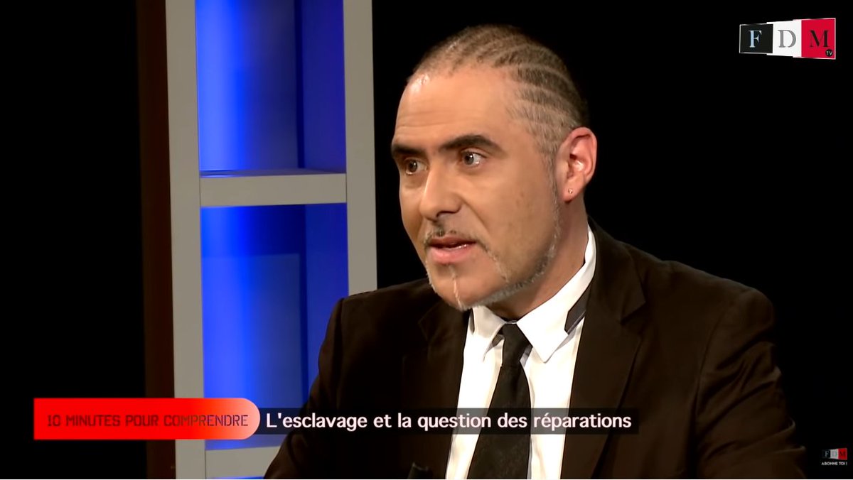 FDMTV (@fdm_tv) on Twitter photo L'historien <a href="/durpaire/">François Durpaire</a>, membre du comité national pour la mémoire et l'histoire de l'esclavage, évoque la question des réparations suite à l'esclavagisme.
(RE)VOIR cette interview => urlz.fr/fA2M
#esclavage #esclavagisme #fdmtv #Reparations #Napoleon #Napoleon2021 L'historien <a href="/durpaire/">François Durpaire</a>, membre du comité national pour la mémoire et l'histoire de l'esclavage, évoque la question des réparations suite à l'esclavagisme.
(RE)VOIR cette interview => urlz.fr/fA2M
#esclavage #esclavagisme #fdmtv #Reparations #Napoleon #Napoleon2021