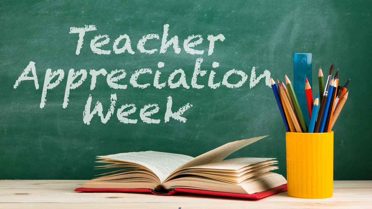With this week being #TeacherAppreciationWeek, we would like to thank all of our teachers for their hours grading, helping, coaching, and counseling 🤗 Make sure to show some love to all the teachers in your life and that of your child's 📚 ✏️ 🎨