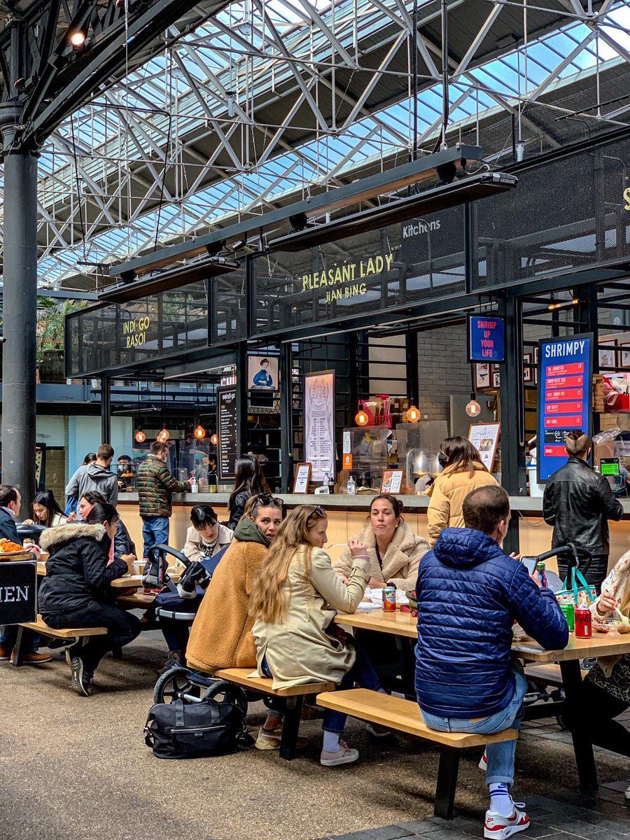 Ditch the drama of trying to book those pub garden tables and come dine with us 7 days a week #lovefood #loveoldspitalfieldsmarket