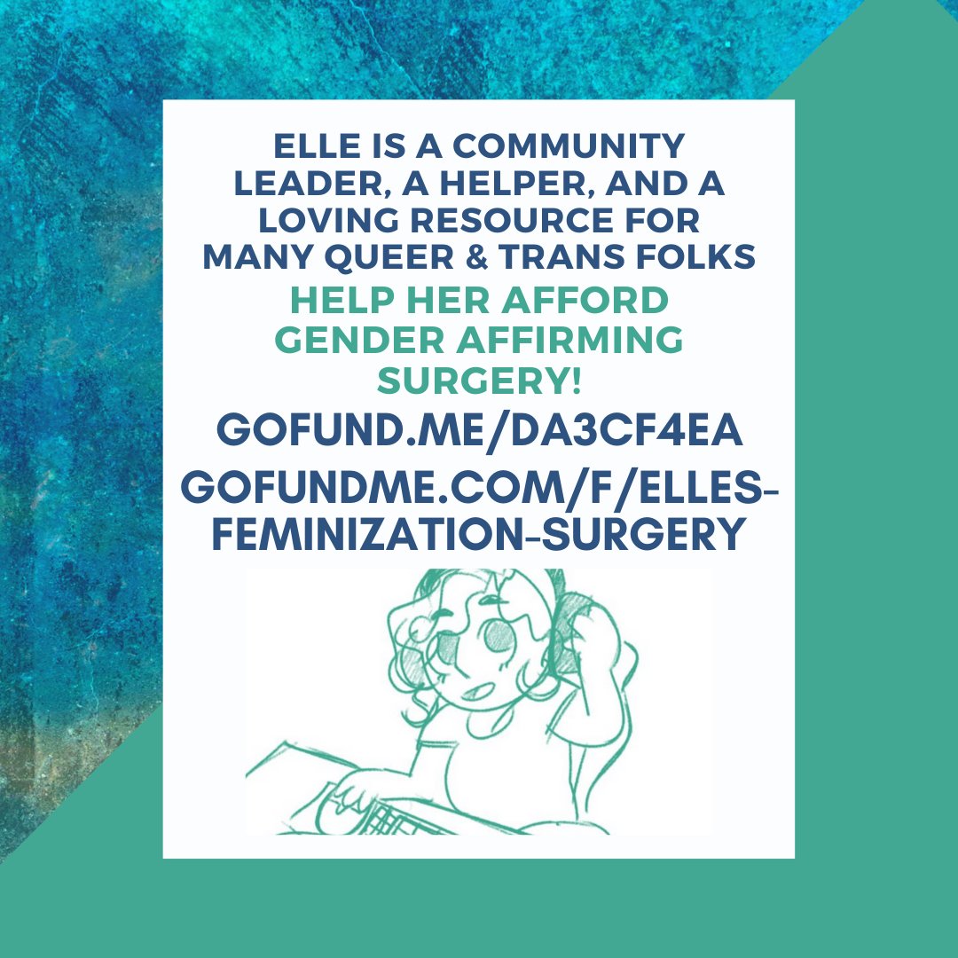 GenderMeowster's tweet image. #TransCrowdFund elle is a lovely being that has been super helpful in the backend development of my amazing discord community - she is seeking gender confirmation surgery! @TransCapybara and I have contributed to this GoFundMe, please consider joining us! gofundme.com/f/elles-femini…