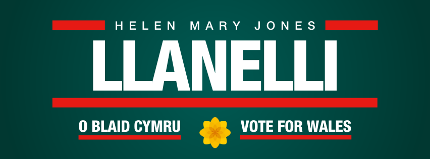 HelenMary_2021's tweet photo. Don't forget you can hand your completed postal votes in at the polling station tomorrow, if you haven't been able to post it. Make sure your vote counts. #VoteForWales #OBlaidCymru #Llanelli https://t.co/EoZQu54nmG