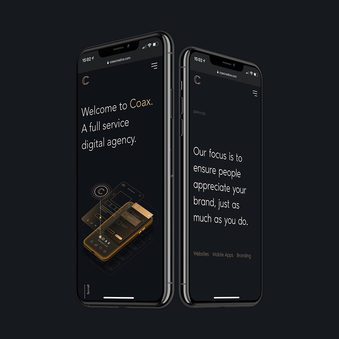CoaxCreative's tweet image. We're a full service digital agency.

We can help you create a strong brand, that others appreciate as much as you do. Our services include:
-Brand Identity/ Strategy
-UX Design
-UI Design
-Back End Development
-Web Development
-Native App Development
-QA &amp;amp; User Testing