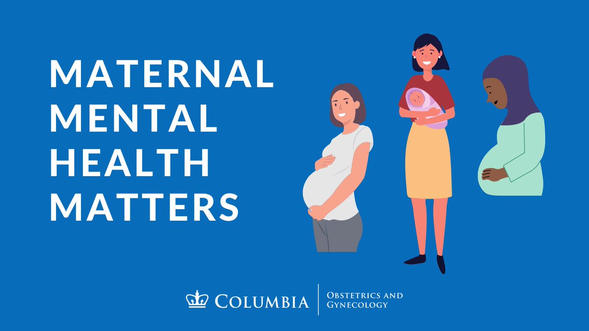This #WorldMaternalMentalHealthDay, we're proud of the care our #WomensMentalHealth team provides to patients before, during &amp; after #pregnancy, and the work they do to elevate #MaternalMentalHealth nationally. Remember: there's no health without mental health!
