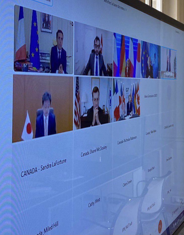 Le monde entier a envie de voyager de nouveau.

Avec les ministres des Transports du G7, nous travaillons à la reprise des déplacements internationaux.