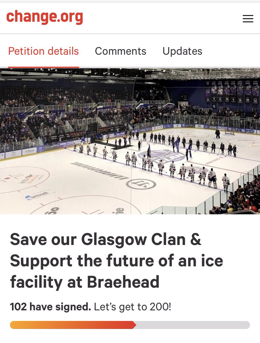 glasgow_clan's tweet image. In under 2 hours we have passed over 100 signatures. Please sign, comment and RT. It would mean a lot to so many, thank you 🙏🏻 💜@ClanIHC @ClanOSC @AspGlasgowWest @BritIceHockey 

chng.it/6Zh4DqLw