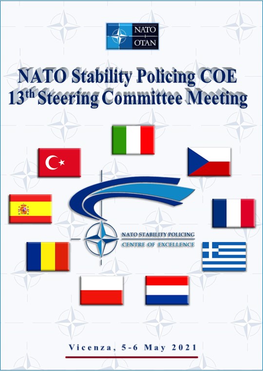 Online Steering Committee Meeting ongoing. We are presenting to the 🇨🇿🇫🇷🇬🇷🇲🇨🇷🇴🇪🇸🇱🇺🇹🇷 Sponsoring Nations & to 🇮🇹 the Framework Nation, our 2021 activities & achievement, as well as our future plans. #WeAreNATO #StrongerTogether #WeAreNATOStabilityPolicing #SPOpenClub