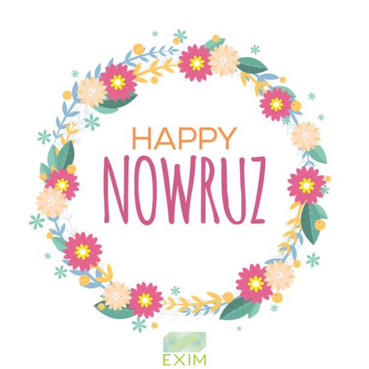 eximofficial's tweet photo. Happy Newroz.

Nevruz Bayramı kutlu olsun.

#eximtrade #HappyNewroz #Nevruz https://t.co/KKwSfUqFRD