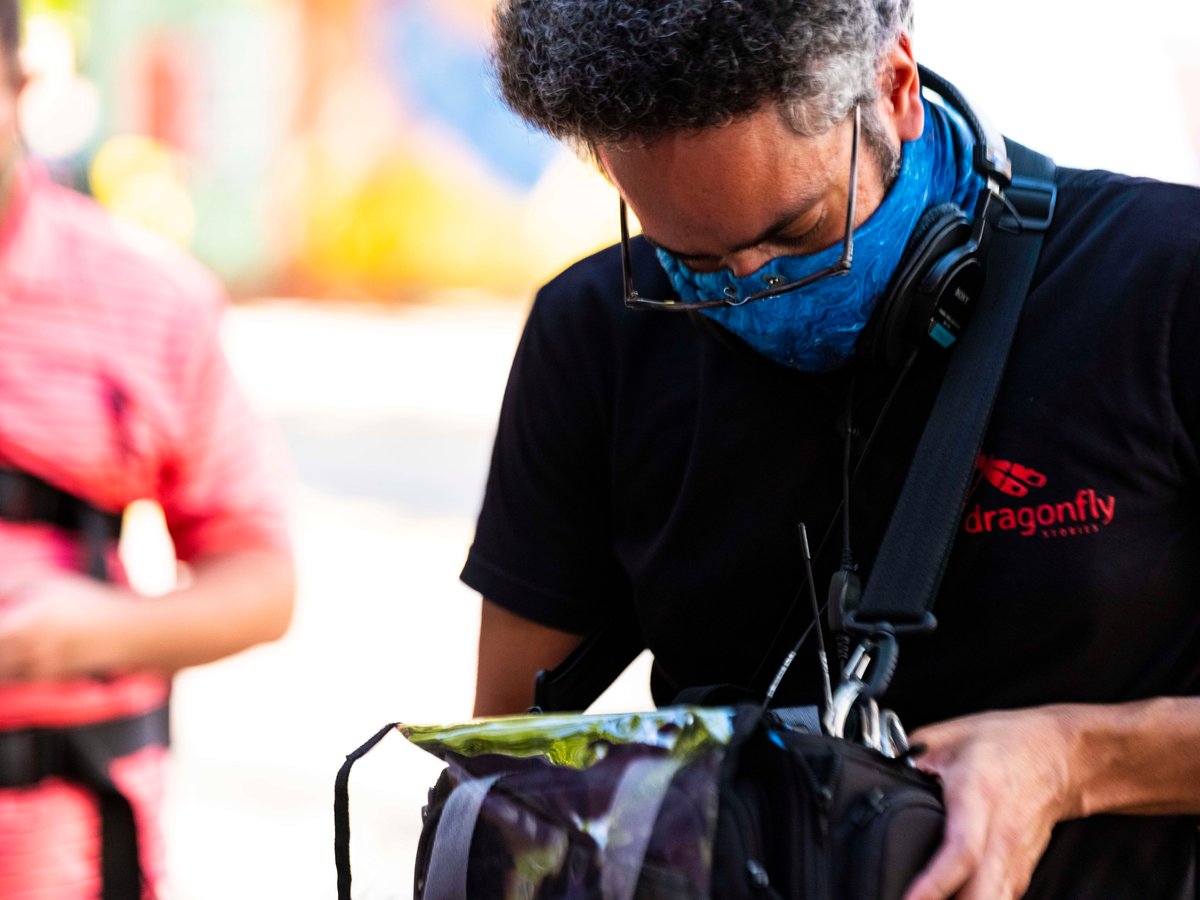 Audio mixing on the go? Check. #filmcrew #production #audiomixing dragonflystories.tv/capabilities/