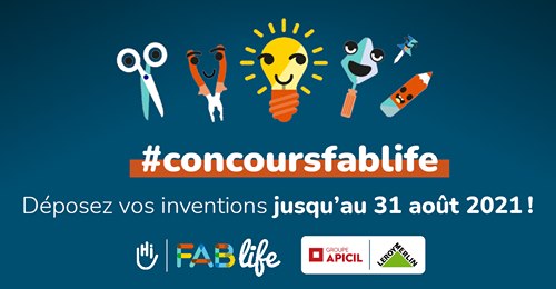 📢c'est parti pour le concours Fablife de @hizy_org! ⚙️Vous avez développé une invention qui facilite le quotidien d’une personne en situation de handicap ou de perte d'autonomie ? 💡👉ow.ly/svCp50EjIqb