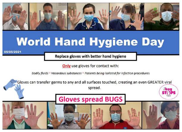 Happy World Hand Hygiene Day!! 🙌🏻🙌🏼🙌🏿 A couple of our team are out on the wards raising awareness with educational resources including posters, quizzes (with prizes), factsheets & comment cards! Going great so far!! #HandHygiene #CleanYourHands #InfectionPrevention #ImproveIPC