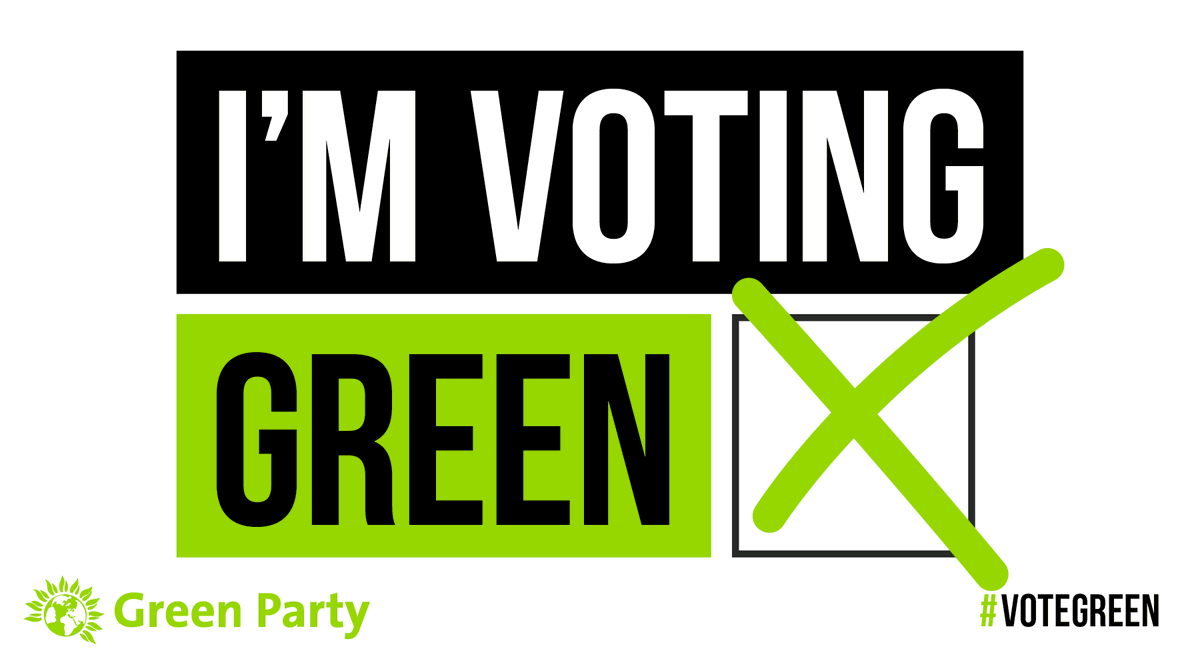 I'm voting Green
