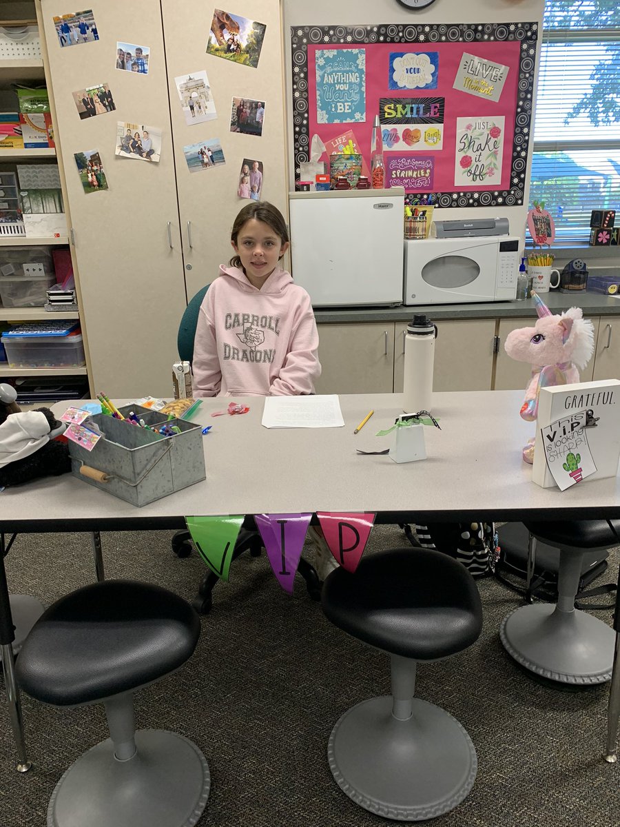 LorrieArst's tweet photo. Our next V.I.P...... Let the fun continue as we celebrate the last month of school 🏫 https://t.co/DU8N0xCfRl