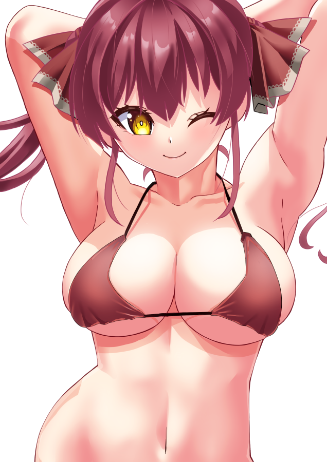 GW最終日の絵は水着です!
 #マリンのお宝 