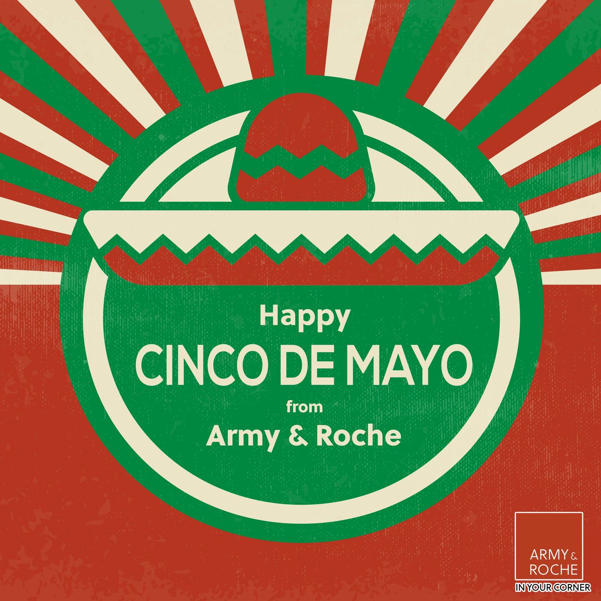 ArmyandRoche's tweet photo. Happy Cinco de Mayo! https://t.co/C2d9HcJJLN