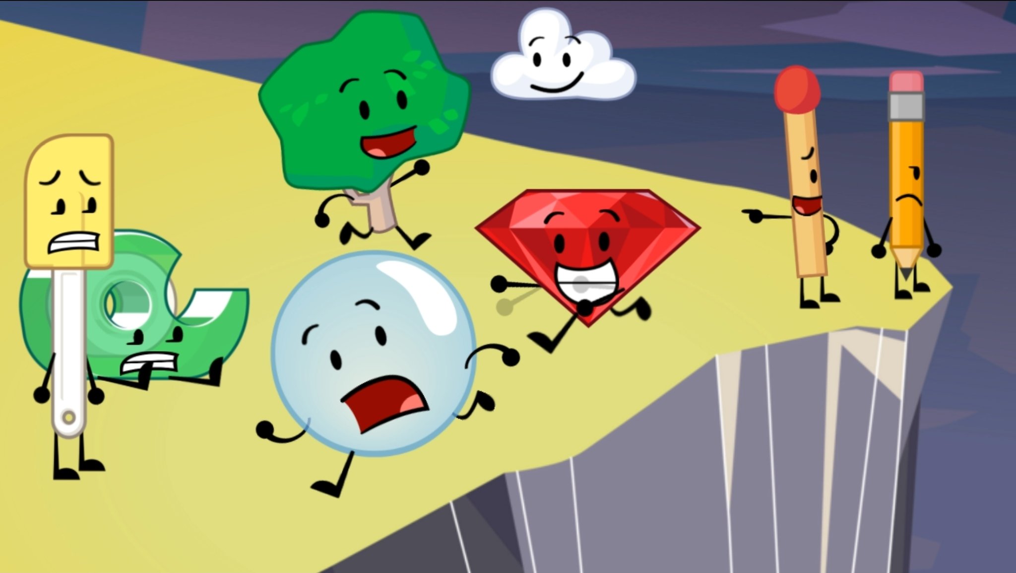 Top 5 Favourite BFDI Characters