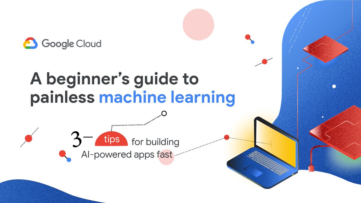 googlecloud's tweet image. Over the past five years, developing with #ML has gotten much easier thanks to user-friendly tooling. In this blog post, we'll walk you through some painless Google Cloud #AI tools and offer some tips for building AI-powered apps fast. Let's get to it → goo.gle/2PRxIvz