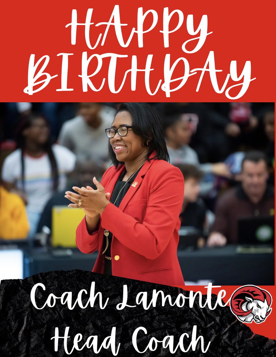 WSSU Women's Hoops (@wssuwhoops) on Twitter photo Help us wish a very Happy Birthday to our amazing Head Coach! ππ <a href="/L_Lamonte/">L'Tona Lamonte</a> #Ramily #WeSeeRed Help us wish a very Happy Birthday to our amazing Head Coach! ππ <a href="/L_Lamonte/">L'Tona Lamonte</a> #Ramily #WeSeeRed