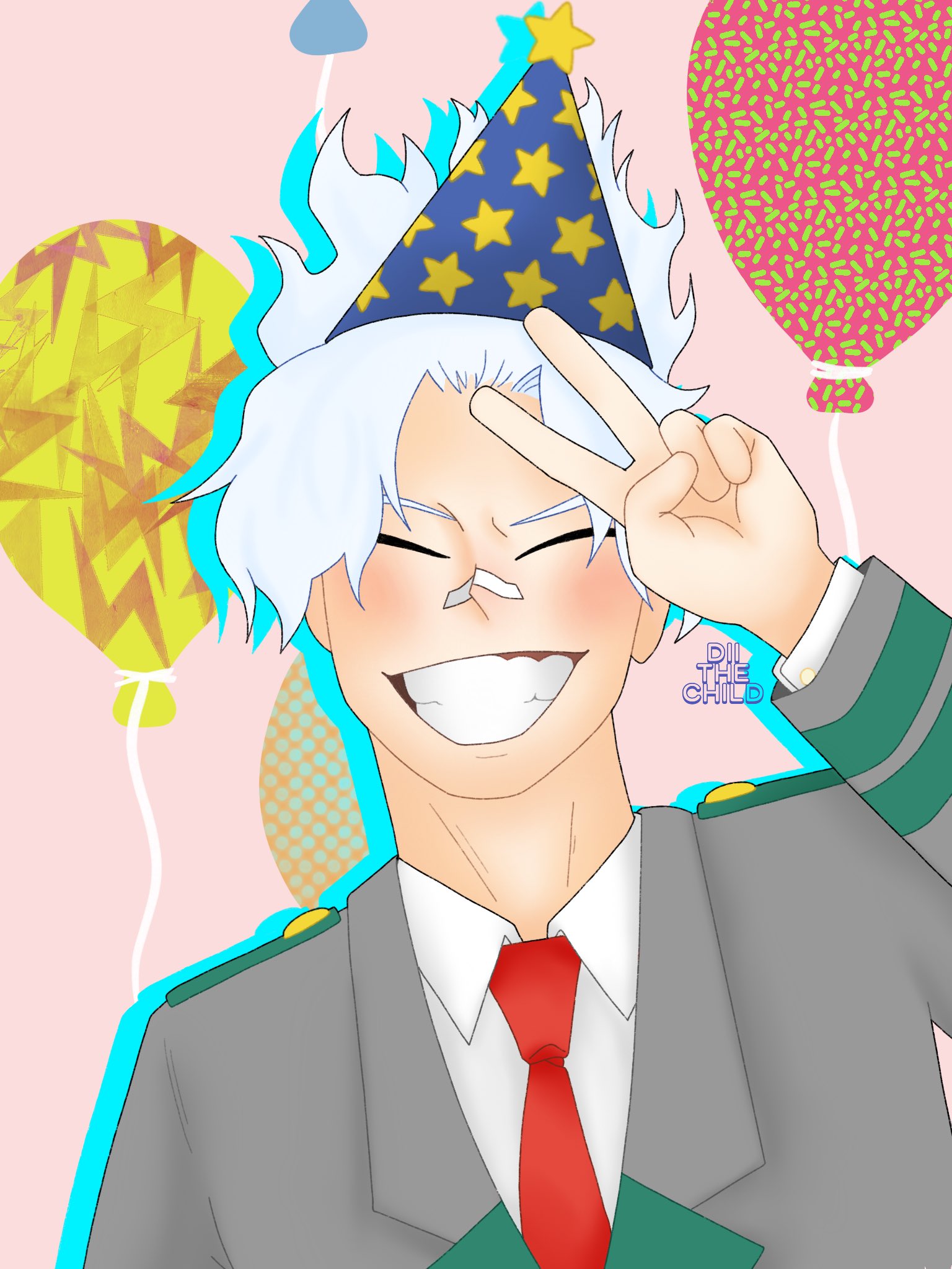 Dii 李 Happy Birthday Shirakumo 白雲朧誕生祭21 白雲朧生誕祭21 白雲 白雲朧 僕のヒーローアカデミア ヒロアカ Shirakumo Shirakumooboro Loudcloud Bnha Bokunoheroacademia Mha Myheroacademia Rkgk Fanart Manga Anime