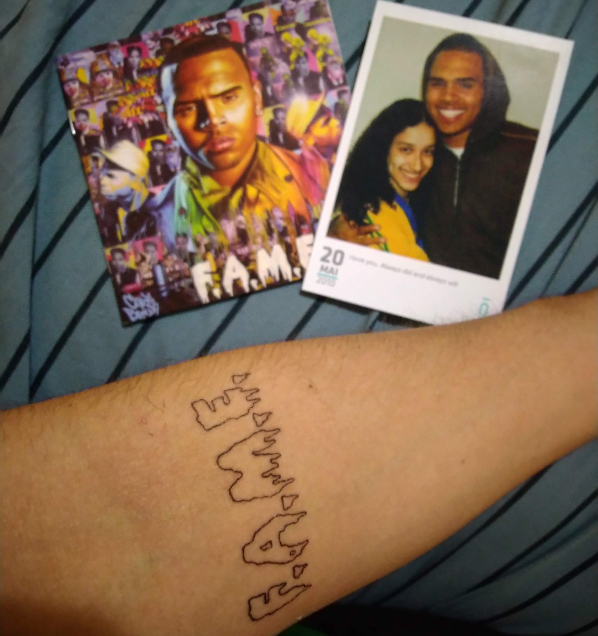 Love of my life, happy birthday CHRIS BROWN DAY 
