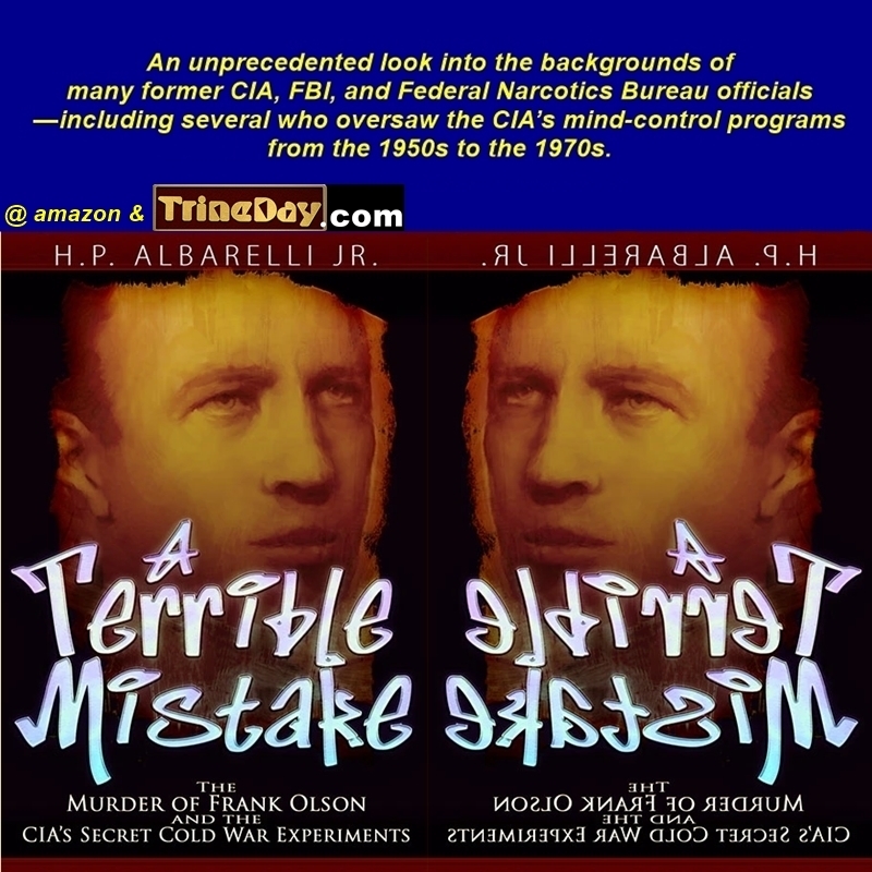 coldhardtruth's tweet image. #CIAmindcontrol #themurderofFrankOlson #aterriblemistake #secretexperiments #albarelli #readandlearn