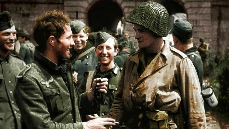 Remembering the extraordinary Battle of Castle Itter in the Tyrol today as German and American soldiers joined forces to fend off the SS - the only time in WWII.