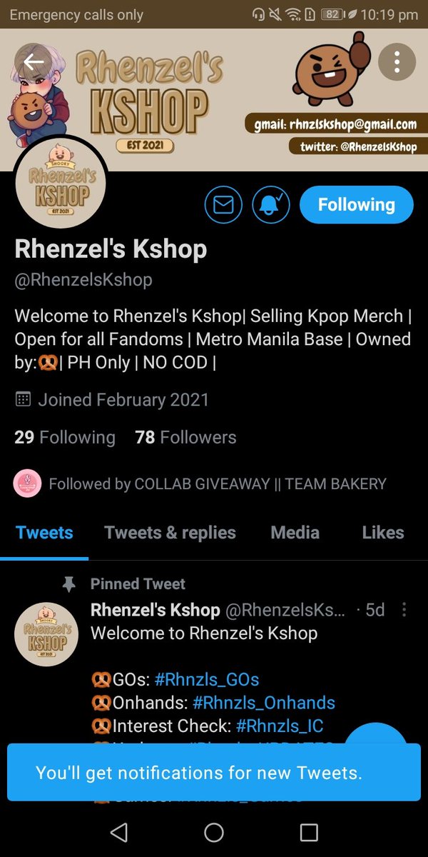 kenjie_cabungan's tweet photo. @cookypopph @RhenzelsKshop @shacheesekimbap @DhenebM @vicdiazzzzzz @kokocru16356375
I'm wishing all the best for your shop, you're a newly opened so I know it's hard. But I believe in your capabilities! Magiging successful ka!
#COOKYPOPPHXRHENZELSKSHOP
#TEAMBAKERY https://t.co/vgxM8mtc5M