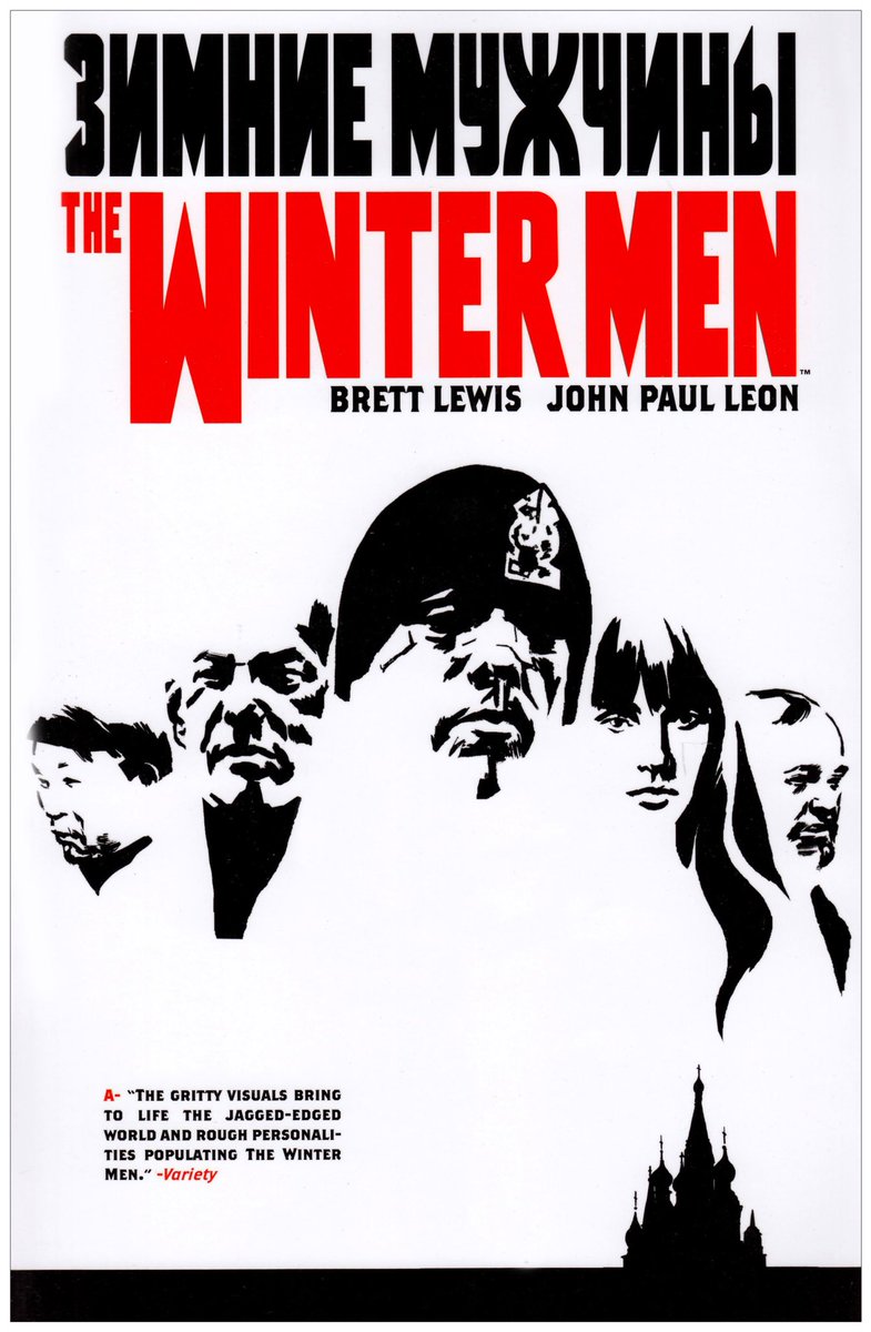 Wintermen 1-5 + Special. There was a terrifying pause of 3 years between Winter Men 5 and the finale. By Brett Lewis with JPL, this book feels like the start of the 3rd period of his career; the use of white as much as black as a design element. Economical and beautiful. 17/x