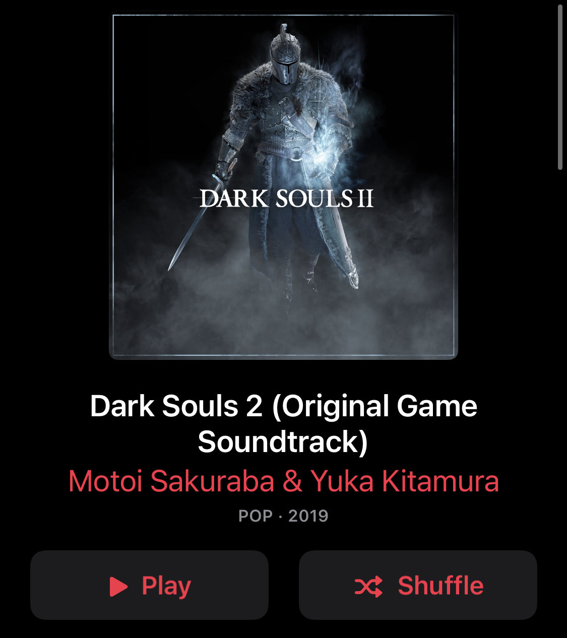 Dark Souls 2 (Original Game Soundtrack) by Motoi Sakuraba/Yuka