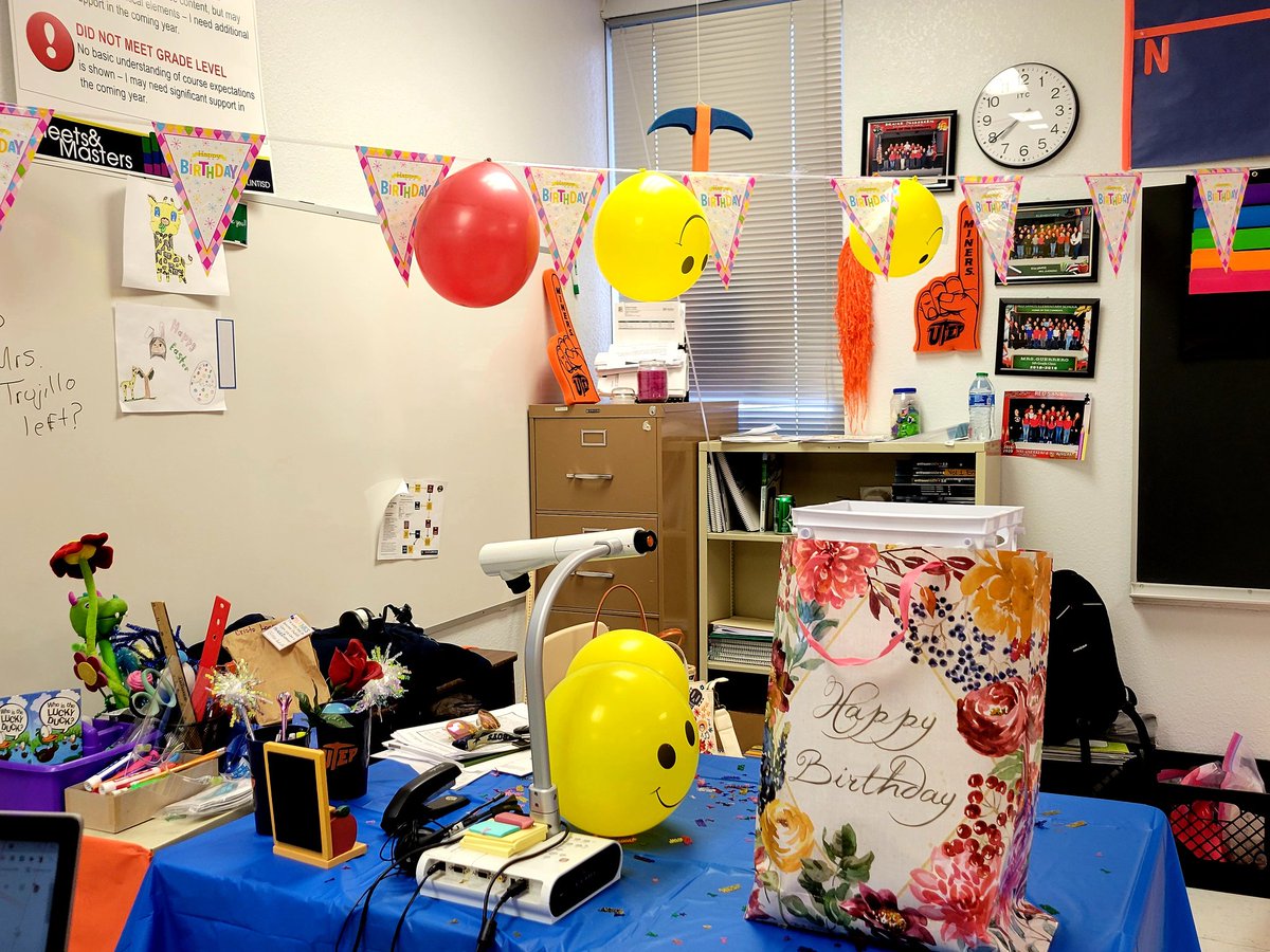 Myrna Guerrero (@myrnagu31502175) on Twitter photo This morning I received a beautiful surprise! Somebody decorated my room for my birthday! It made my day! I don't know who did it! But thank you from the bottom of my heart!💕Thank you RSE family!💕
@MrV_RSECowboys @MTrujillo_RSE <a href="/EricabethAldaco/">Ericabeth Aldaco</a>
#WeareCLINTISD #RSEStrong #OGTF This morning I received a beautiful surprise! Somebody decorated my room for my birthday! It made my day! I don't know who did it! But thank you from the bottom of my heart!💕Thank you RSE family!💕
@MrV_RSECowboys @MTrujillo_RSE <a href="/EricabethAldaco/">Ericabeth Aldaco</a>
#WeareCLINTISD #RSEStrong #OGTF