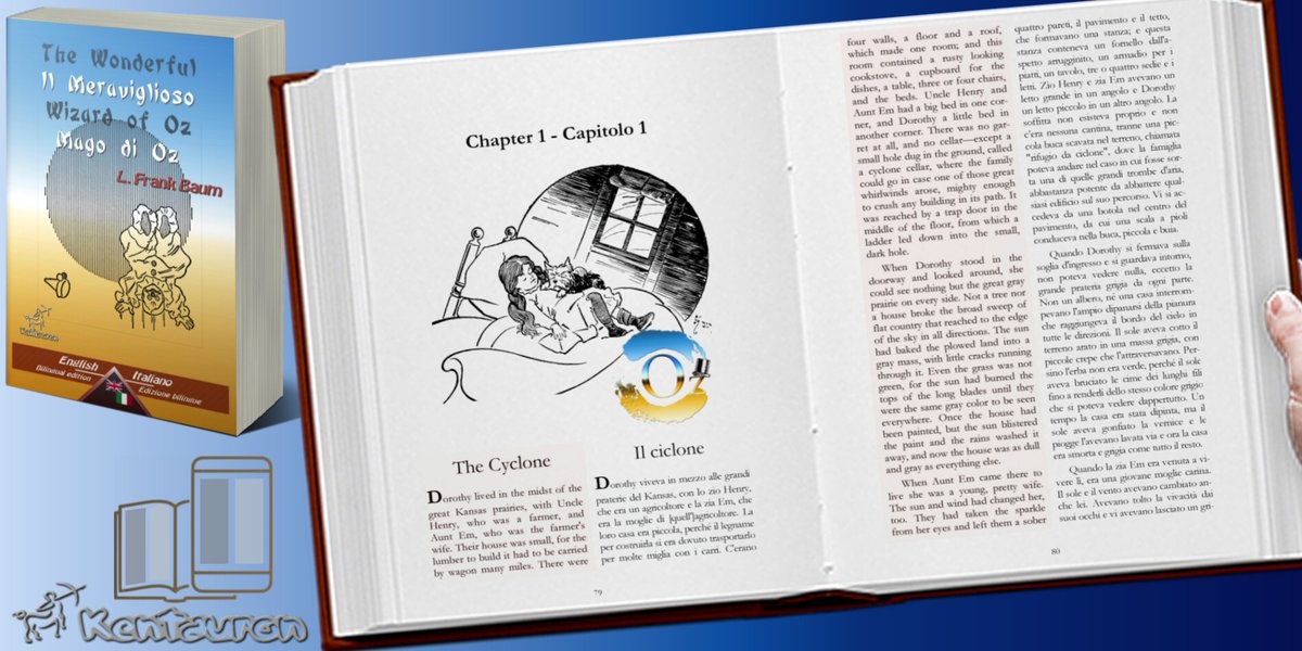 WirtonArvott's tweet image. Special offer
SALE up to 73% OFF
#bilingual #paralleltext
HARDCOVER #books
The Wizard of Oz-Il Mago di Oz

12,57€ -48%
amazon.it/Wonderful-Wiza…

$7.53 -73% #4 copies only
amazon.com/Wonderful-Wiza…

£12.12 -45%
amazon.co.uk/Wonderful-Wiza…

#deal #deals #AmazonIT #AmazonUK #Amazon #libro