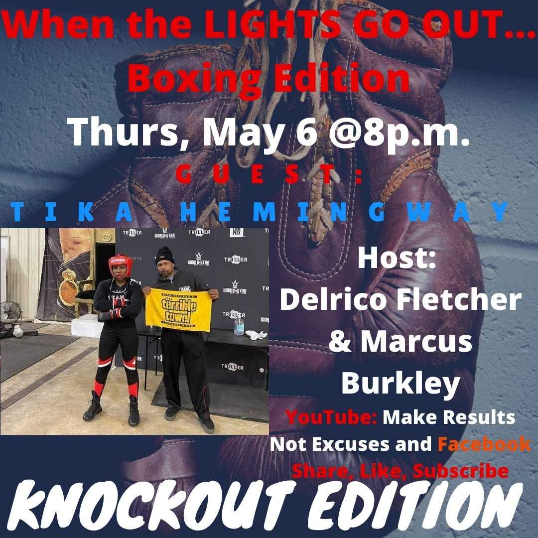 Join the conversation  my boxing heads this show is for you @tikahemingway will be in the building talking with @MoneyFletch1 and Marcus Burkley Sr. Thursday 8pm @CTALK131 @Shiz2379 @B_Stunna @The3rdWright @Mr405Payne @RFootball @D_B_G_Athletics