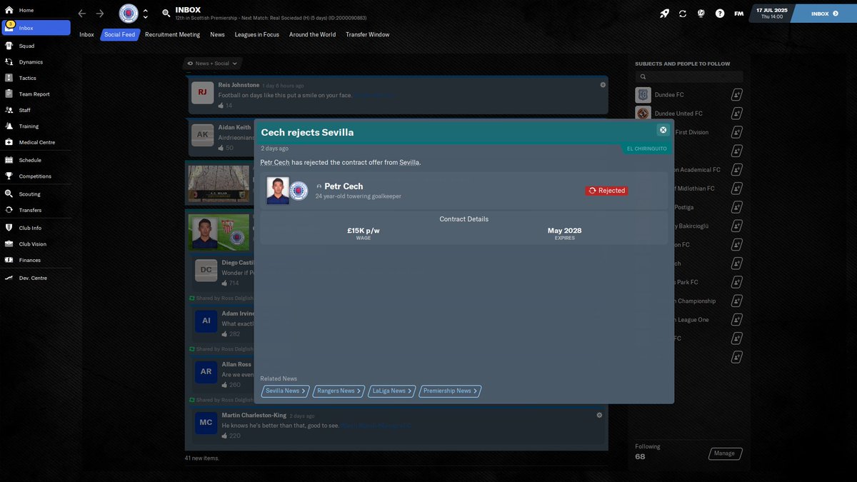 DRaGoN_KoBRa's tweet image. I FUCKING LOVE YOU

And fuck my board as they accepted it &quot;because it matched his release clause&quot; 

#FM21 #RetroDatabase