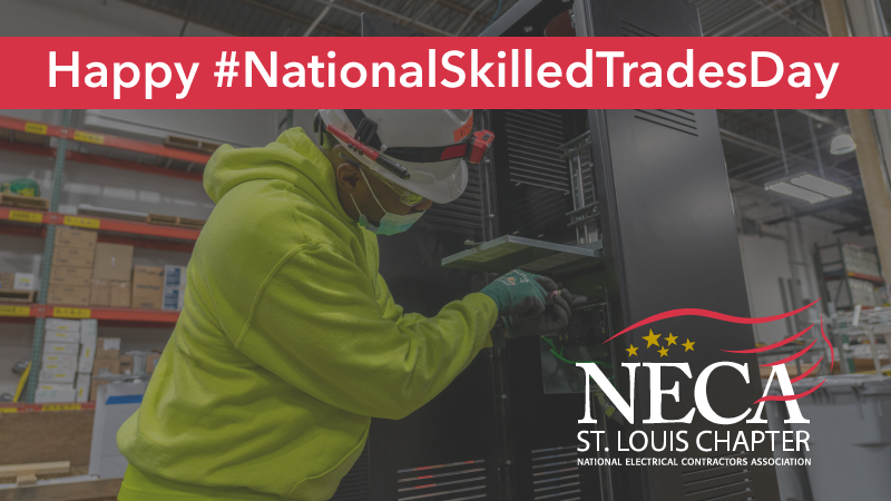 Thanks to the @IBEWLocal1 for producing incredibly gifted electricians! The skilled trades offer men and women of all backgrounds an excellent career path, providing good paying jobs and excellent benefits. #NationalSkilledTradesDay #EarnWhileYouLearn