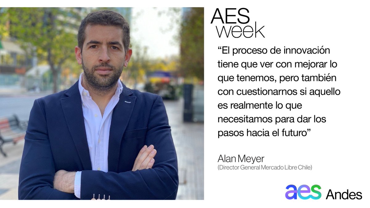 El Director General de <a href="/MercadoLibre/">Mercado Libre</a>, Alan Meyer, nos relata la importancia del proceso de innovación de las empresas.
🔊 Sigue ahora #AESWeek en bit.ly/dia2Chile