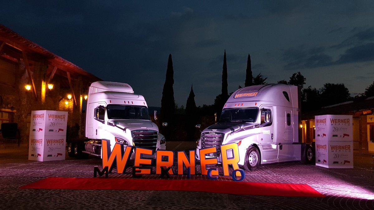 Derek_Leathers's tweet photo. In honor of #CincodeMayo, we would like to thank all of our associates for their hard work and our customers for their support over the last 21 years. #Mexico #WernerPride https://t.co/VVNm1qJYFy