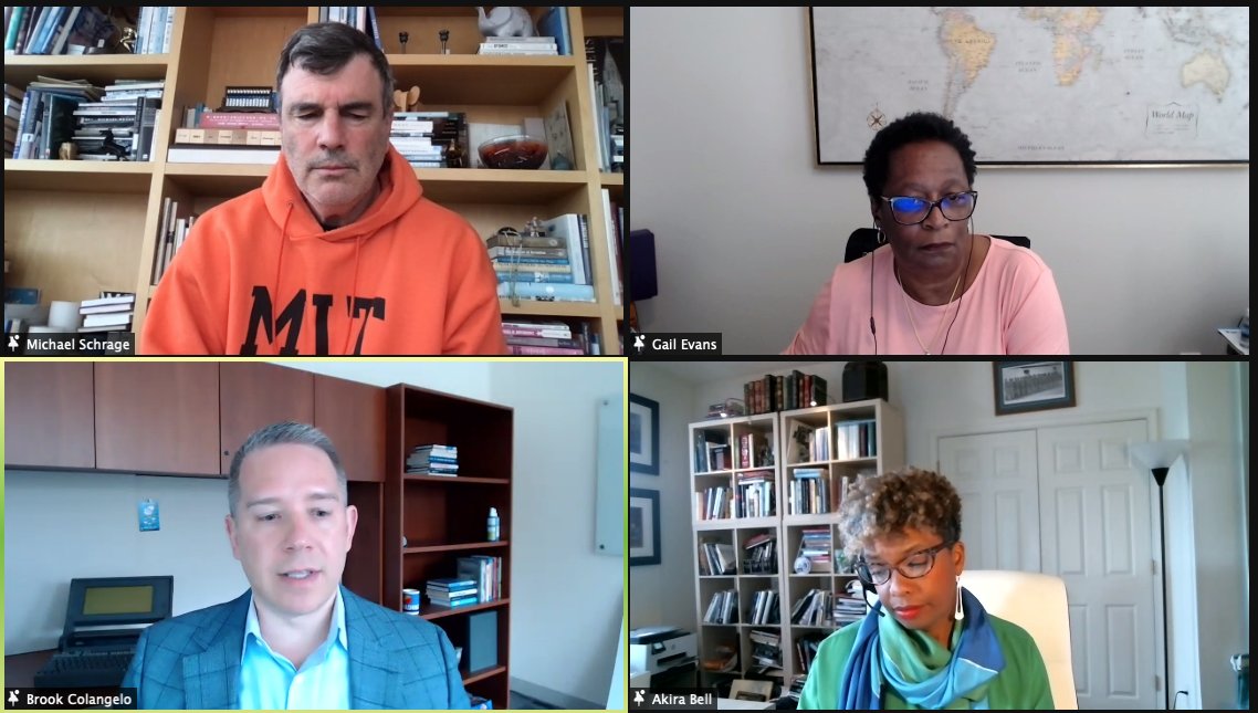 I go by #digitalbusiness savvy &amp; situation, not titles on this: "The Innovation Conundrum: Should IT or Digital ‘Own’ The Digital Innovation Agenda?" <a href="/mitcio/">MIT Sloan CIO Symposium</a> mitcio.com/panel/creating… <a href="/GailEvans_21/">Gail Evans</a> <a href="/akiralynnbell/">Akira Lynn Bell</a> <a href="/BrookColangelo/">Brook Colangelo (he/him)</a> #Michael_Schrage