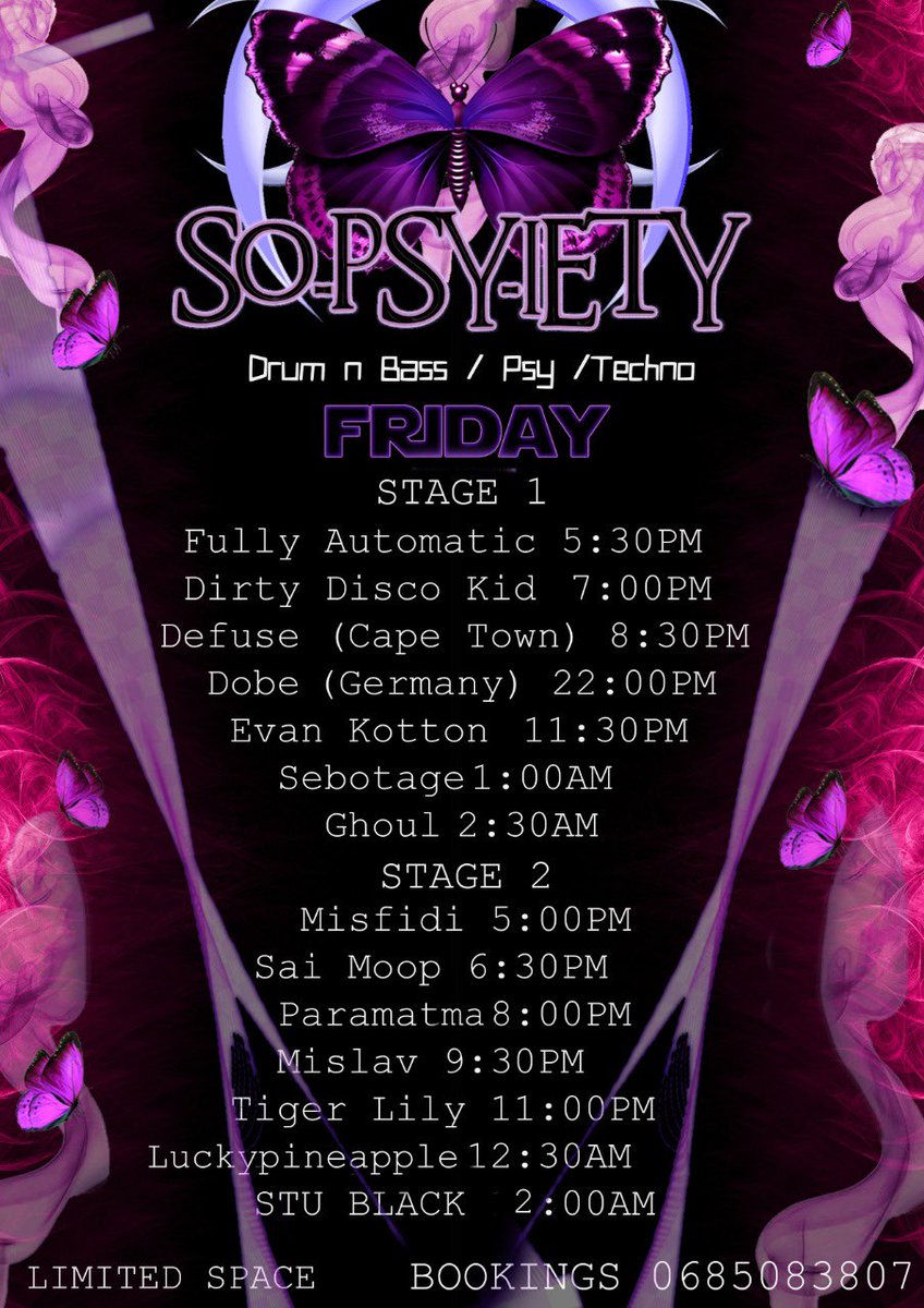 Friday night 7 May! Full lineup released!! 

#rebirthevents #subliminalproductions #outdoor #festival #underground #techno #defuse