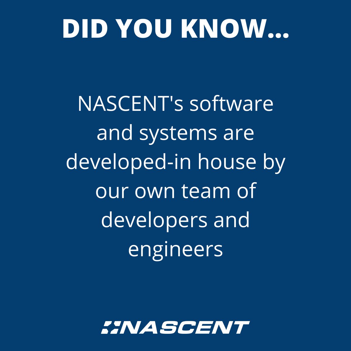 nascenttech's tweet photo. NASCENT does not outsource software development, it's all done by our very talented team members. https://t.co/vJFnuZt0UF #didyouknow #NASCENT #technology #intermodaltransportation #terminalautomation #software #softwaredevelopment #techcompany #charlotte https://t.co/uUBBAFpfyC