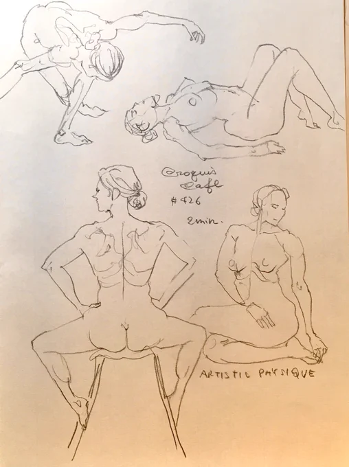 #croquiscafe
426 Aristic Physique 