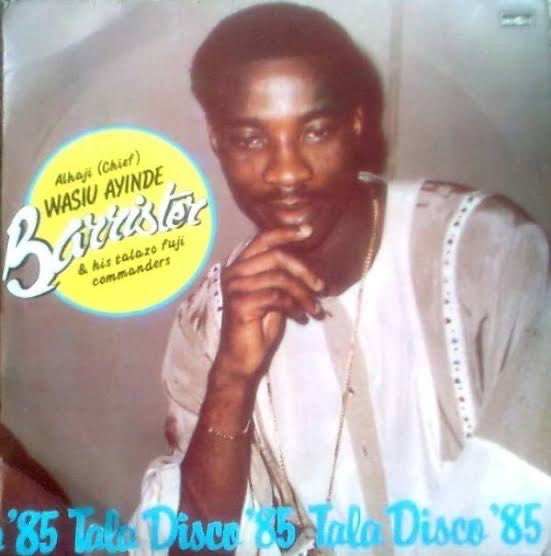 Perhaps, his most important musical legacy is that he gave young Wasiu Ayinde a chance to be his own man- after tutelage with the late great Sikiru Ayinde Barrister.