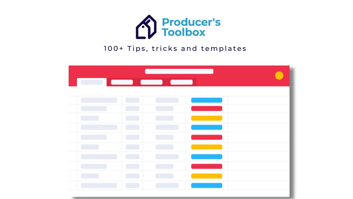 ProducerToolbox's tweet image. That's all folks!

I'm giving away 1 free lifetime access to Producer's Toolbox to a random person that retweets this! 100+ resources that every Producer needs.
 producers-toolbox.com 

If you enjoyed this, please:

1. Retweet the first tweet
2. Tag a friend who could use this