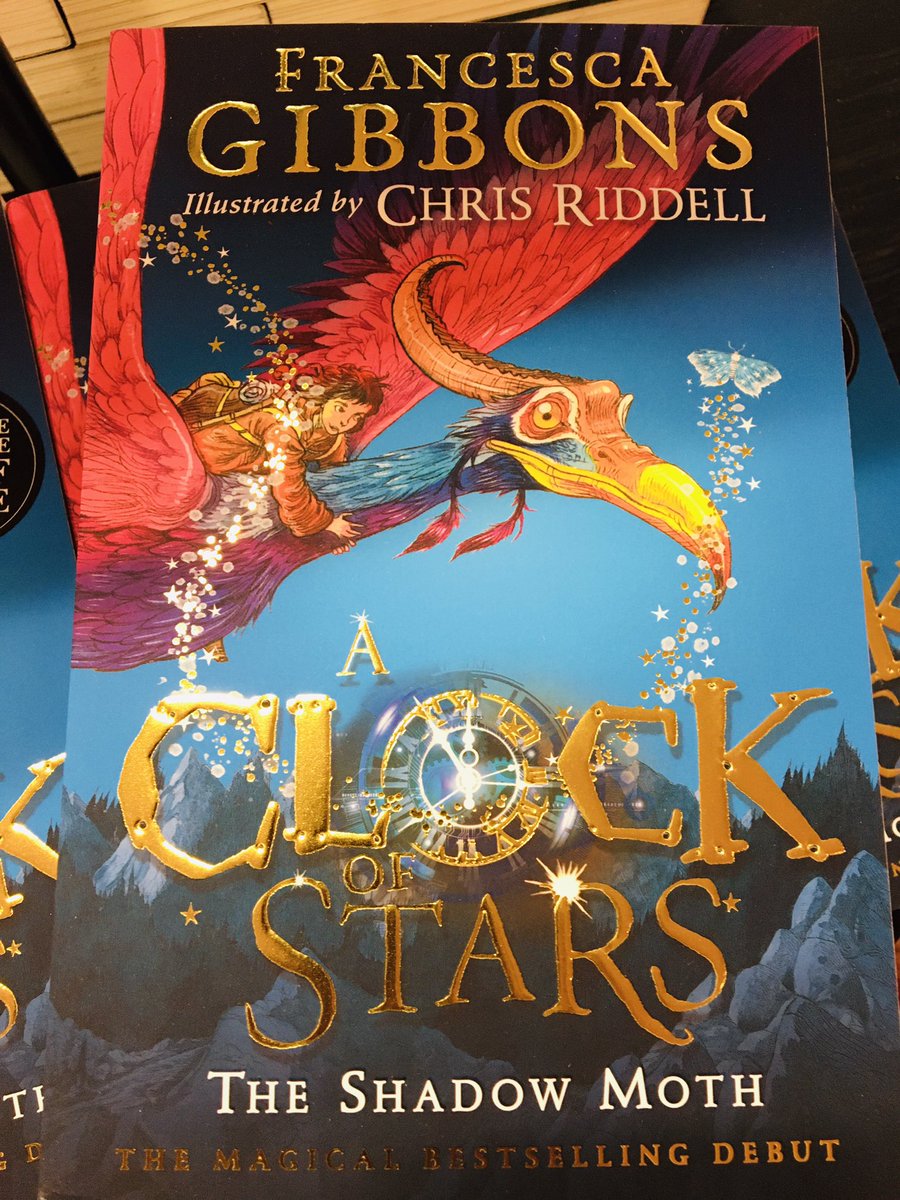 waterstonestaun's tweet photo. Another amazing children’s book and a favourite here in Taunton #ClockofStars @fran_gibbons is utterly irresistible and hugely imaginative and the first instalment in a thrilling fantasy series. ⭐️ @HarperCollins https://t.co/fKqi4D6OTS